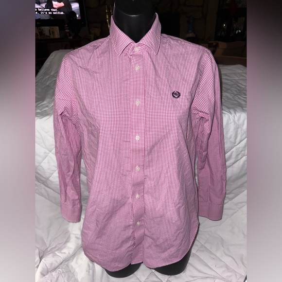 Lauren Ralph Lauren Slim Fit Gingham Stretch Oxford Shirt - Picture 1 of 10